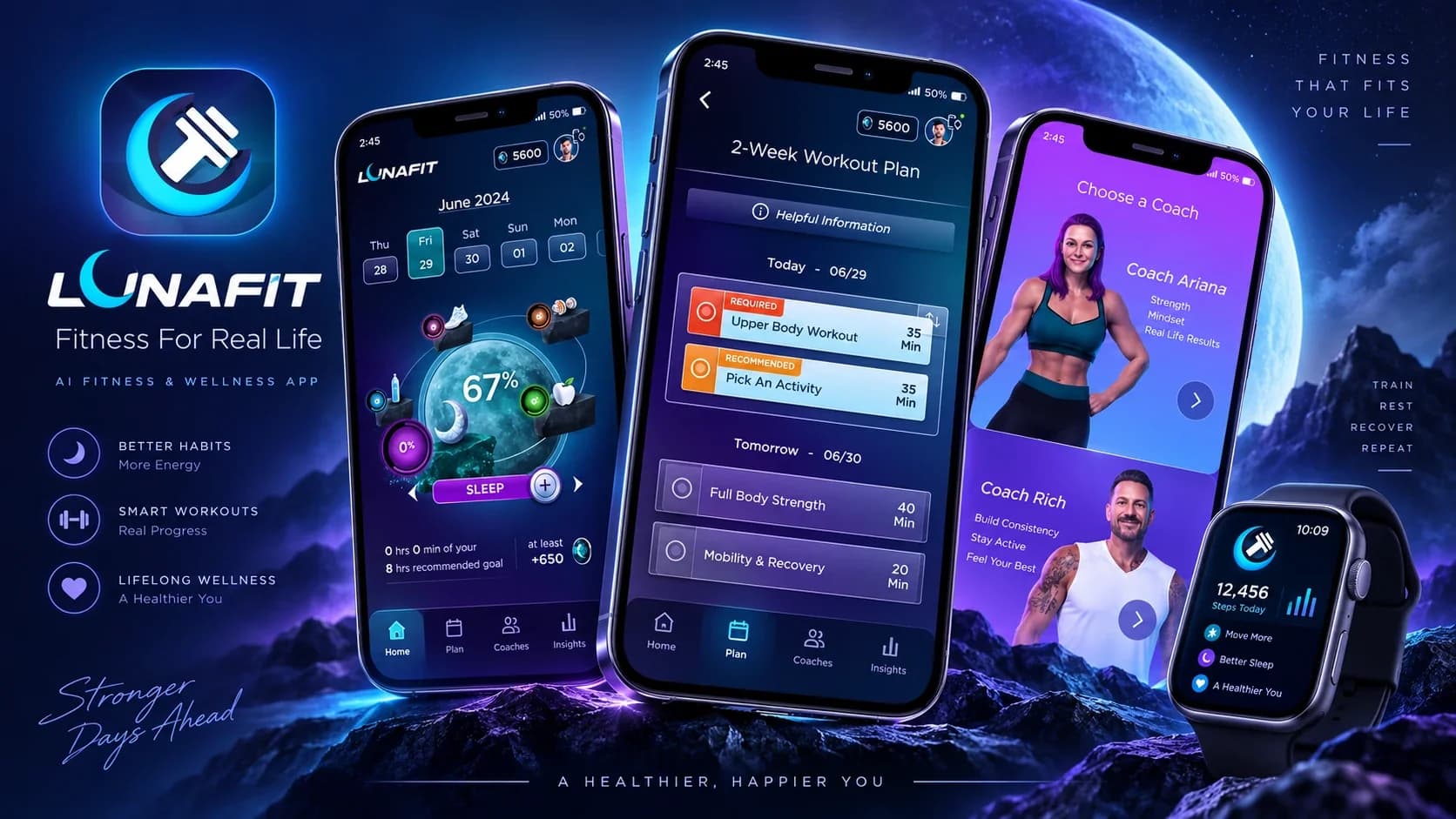Adaptive Fitness & Nutrition Coach — representative screenshot
