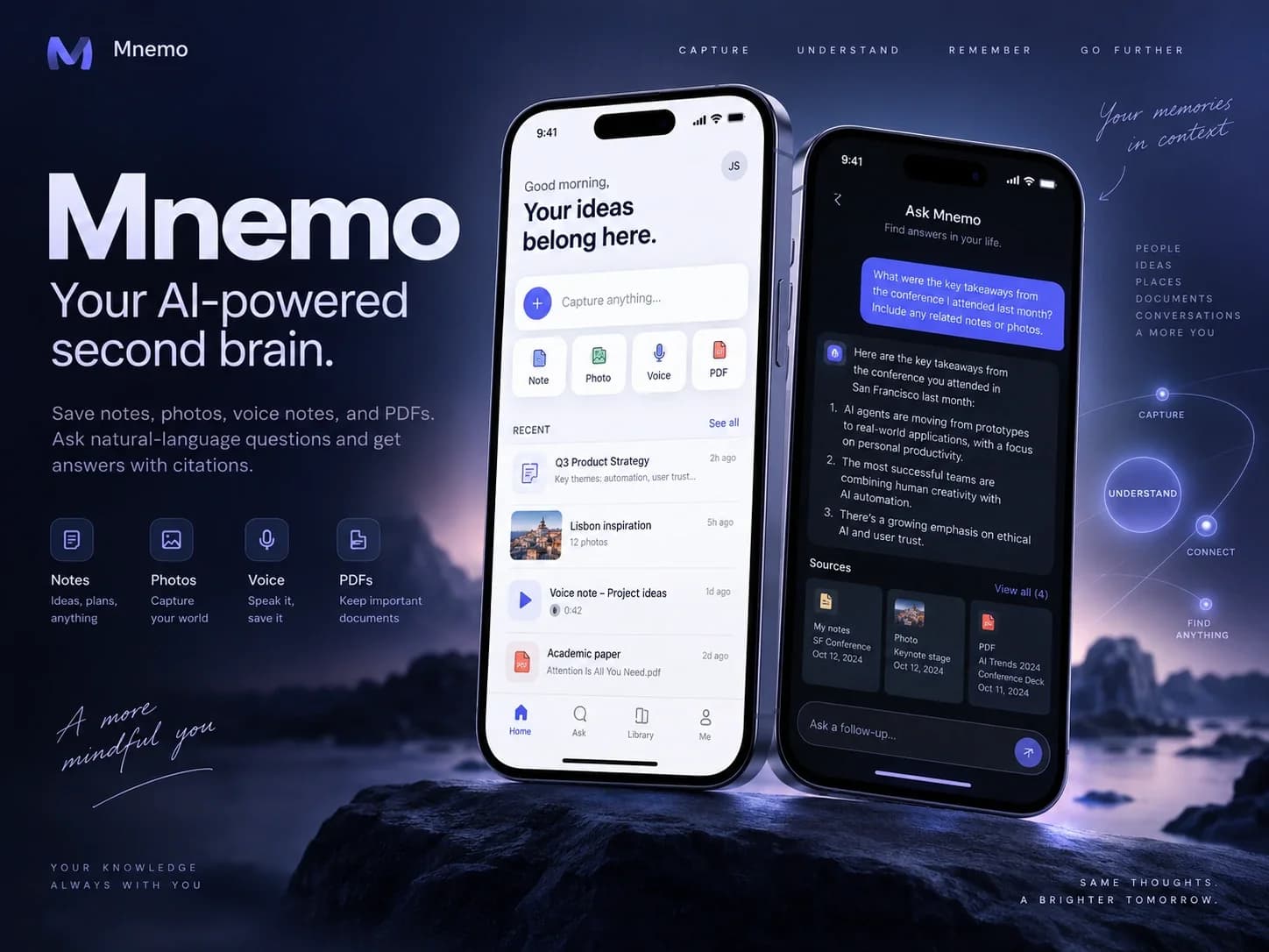 Personal Knowledge & Memory Assistant — representative screenshot
