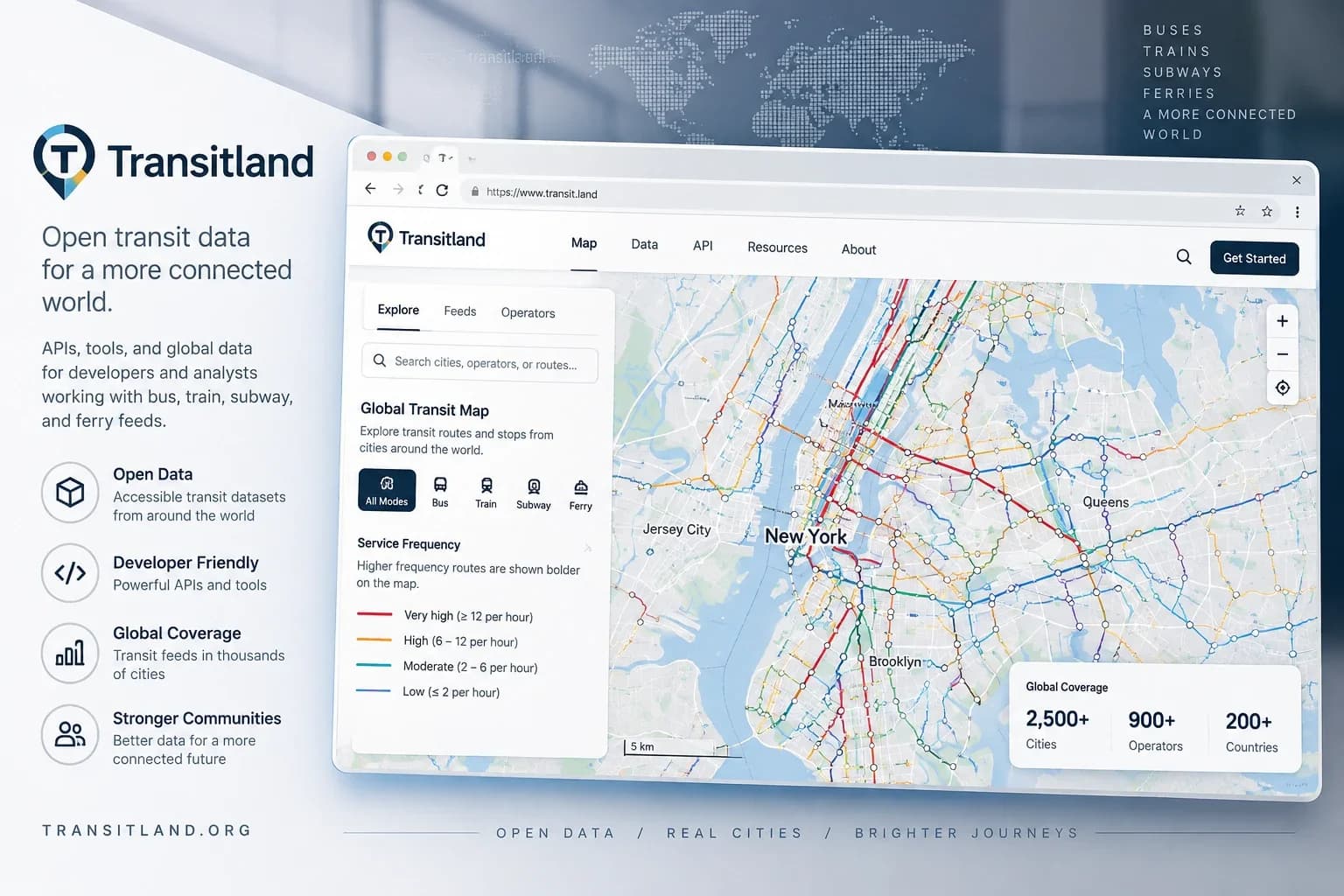 Real-Time Transit Tracking API — representative screenshot