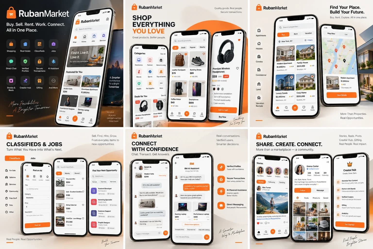 Multi-Category Local Marketplace — representative screenshot